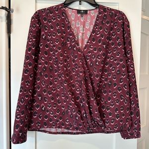 Leopard print 7 for all Mankind blouse